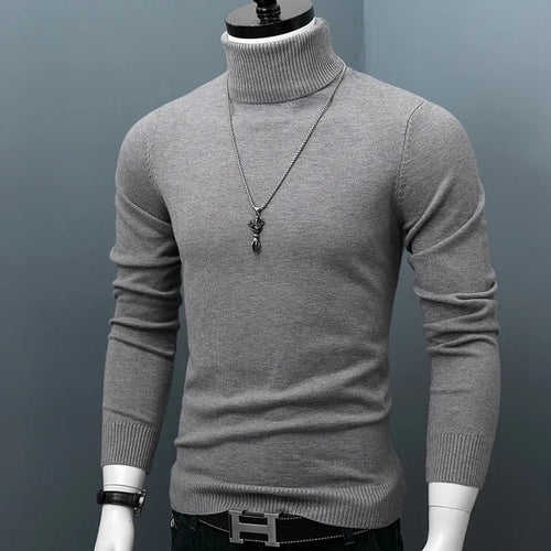 Load image into Gallery viewer, Winter Thick Warm Sweater Men Turtleneck | Men&#39;s Turtleneck Warm
