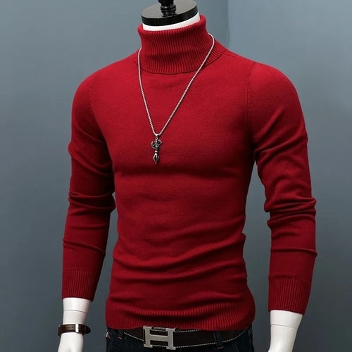 Load image into Gallery viewer, Winter Thick Warm Sweater Men Turtleneck | Men&#39;s Turtleneck Warm
