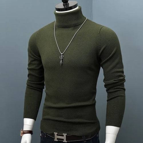 Load image into Gallery viewer, Winter Thick Warm Sweater Men Turtleneck | Men&#39;s Turtleneck Warm
