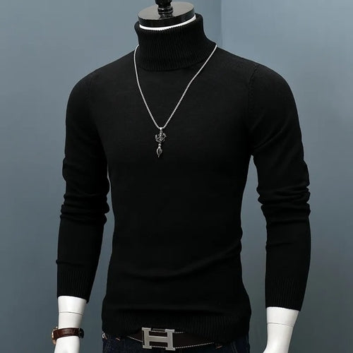 Load image into Gallery viewer, Winter Thick Warm Sweater Men Turtleneck | Men&#39;s Turtleneck Warm
