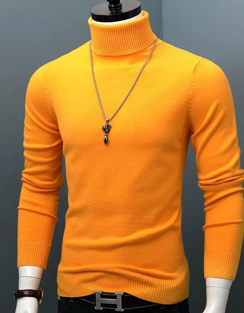 Load image into Gallery viewer, Winter Thick Warm Sweater Men Turtleneck | Men&#39;s Turtleneck Warm
