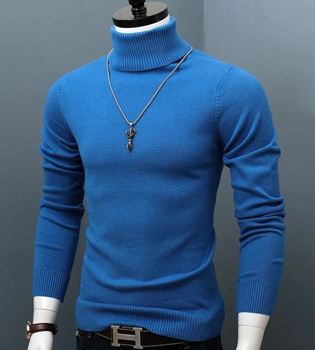 Winter Thick Warm Sweater Men Turtleneck | Men's Turtleneck Warm