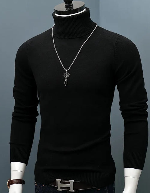 Load image into Gallery viewer, Winter Thick Warm Sweater Men Turtleneck | Men&#39;s Turtleneck Warm
