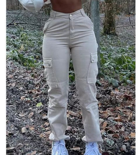 Women's Pants High Waist Casusl Baggy Pants Slim Vintage Y2k