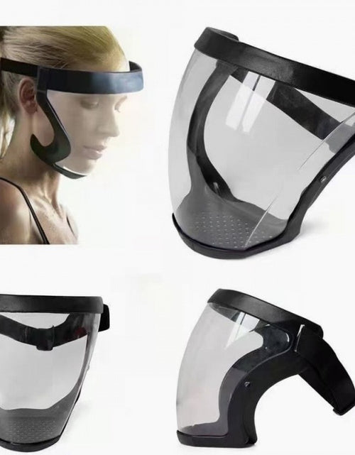 Load image into Gallery viewer, Work Protection Mask Transparent Facial Protector Face Facemask
