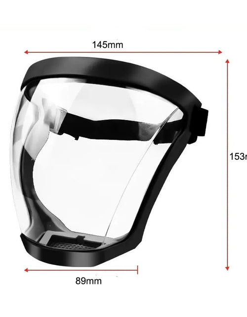 Load image into Gallery viewer, Work Protection Mask Transparent Facial Protector Face Facemask
