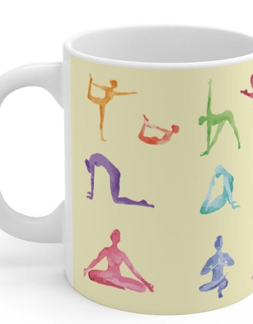 Load image into Gallery viewer, Yoga Poses Mug
