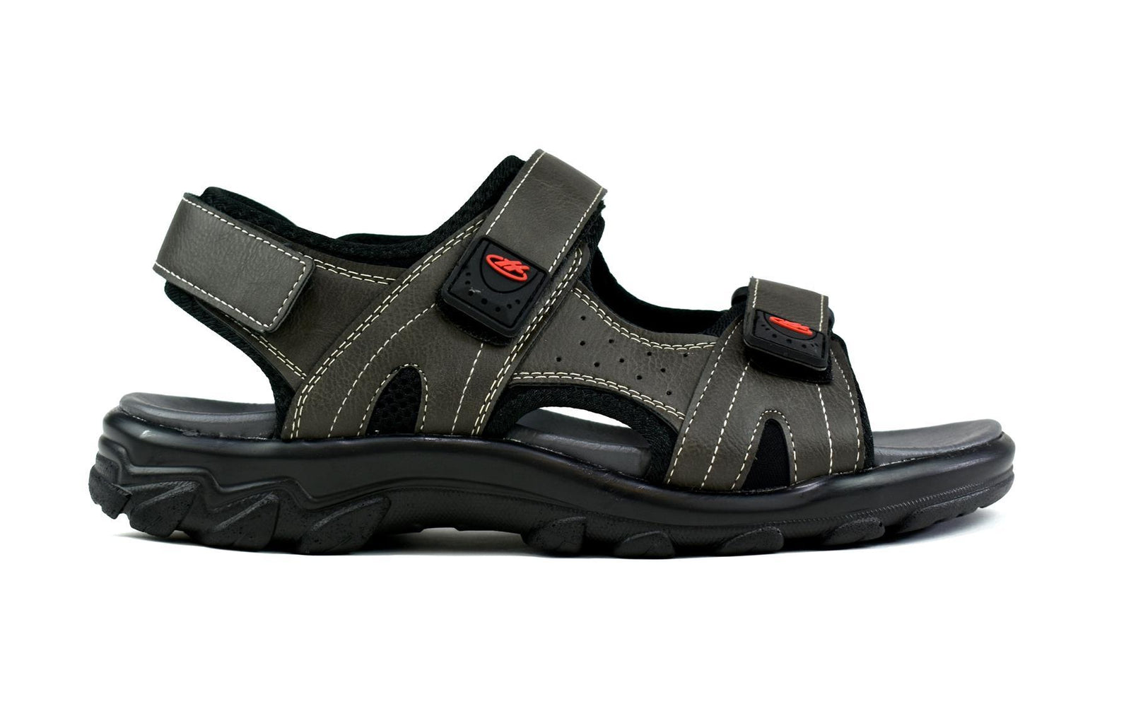 Men's Strappy Summer Sandals Grey