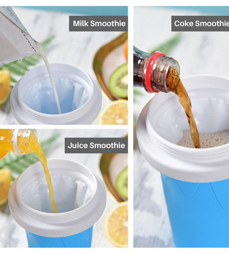 Slushy Maker Portable Travel Ice Cup Homemade Freeze Drinks Cup