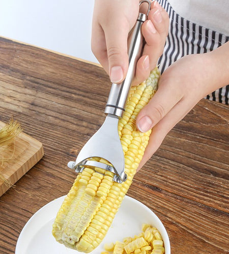 Stainless Steel Corn Peeler