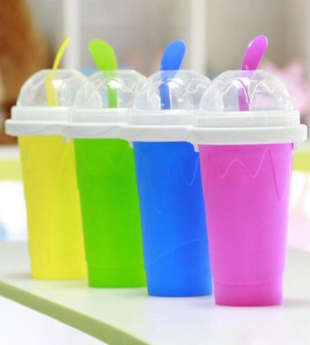 Slushy Maker Portable Travel Ice Cup Homemade Freeze Drinks Cup