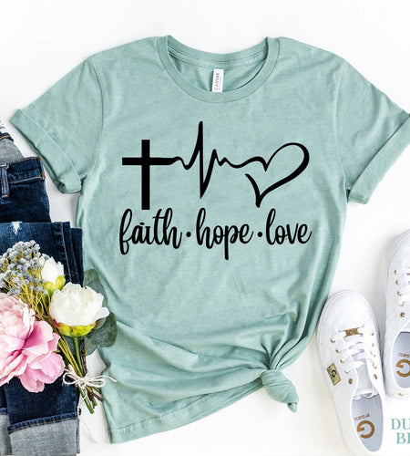 Faith Love Hope T-shirt