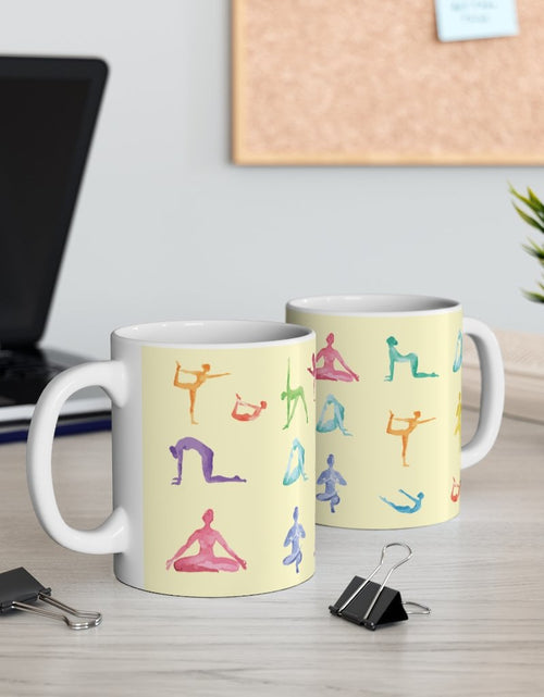 Load image into Gallery viewer, Yoga Poses Mug
