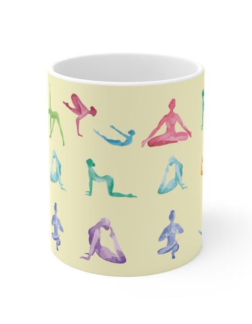 Load image into Gallery viewer, Yoga Poses Mug
