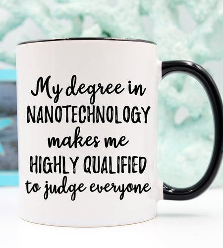 Nanotechnology Gift, Nanotechnology Mug,