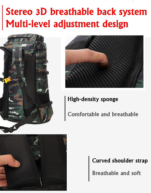 Load image into Gallery viewer, Waterproof Outdoor Camping 70L Military Backpack
